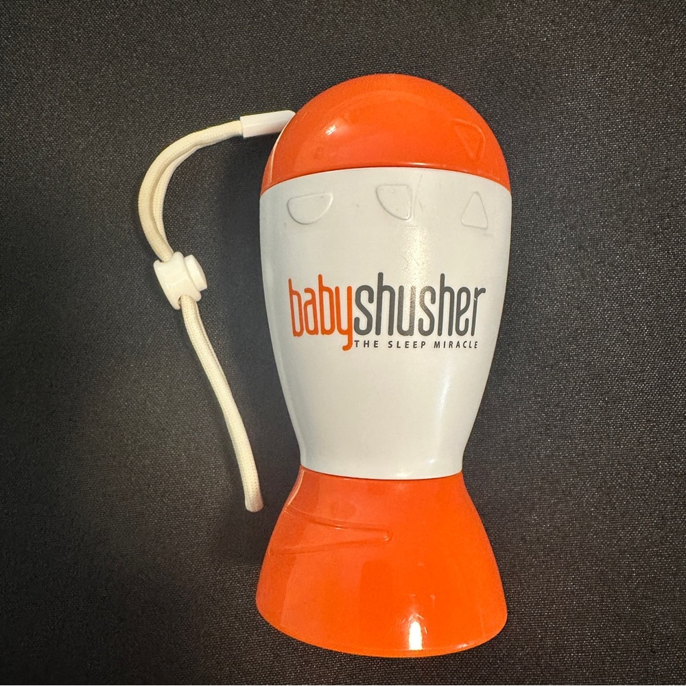 Baby Shusher The Sleep‎ Miracle Portable Sound Machine Orange White Baby Soother
